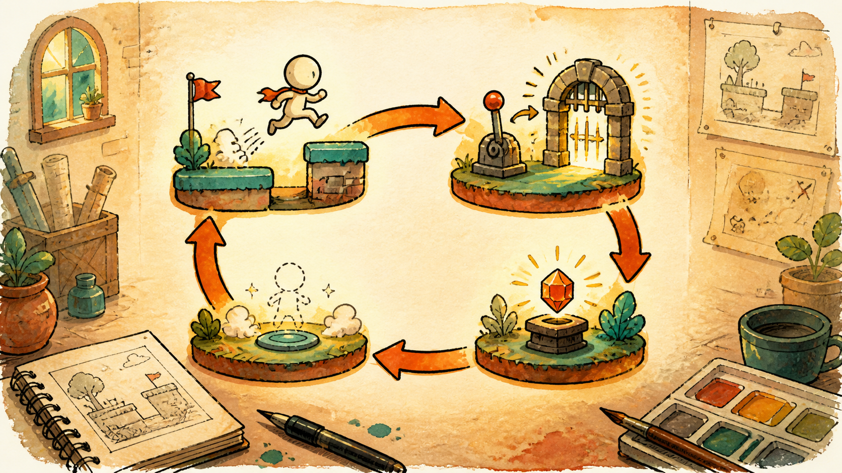 How to Design a Core Game Loop for Beginners