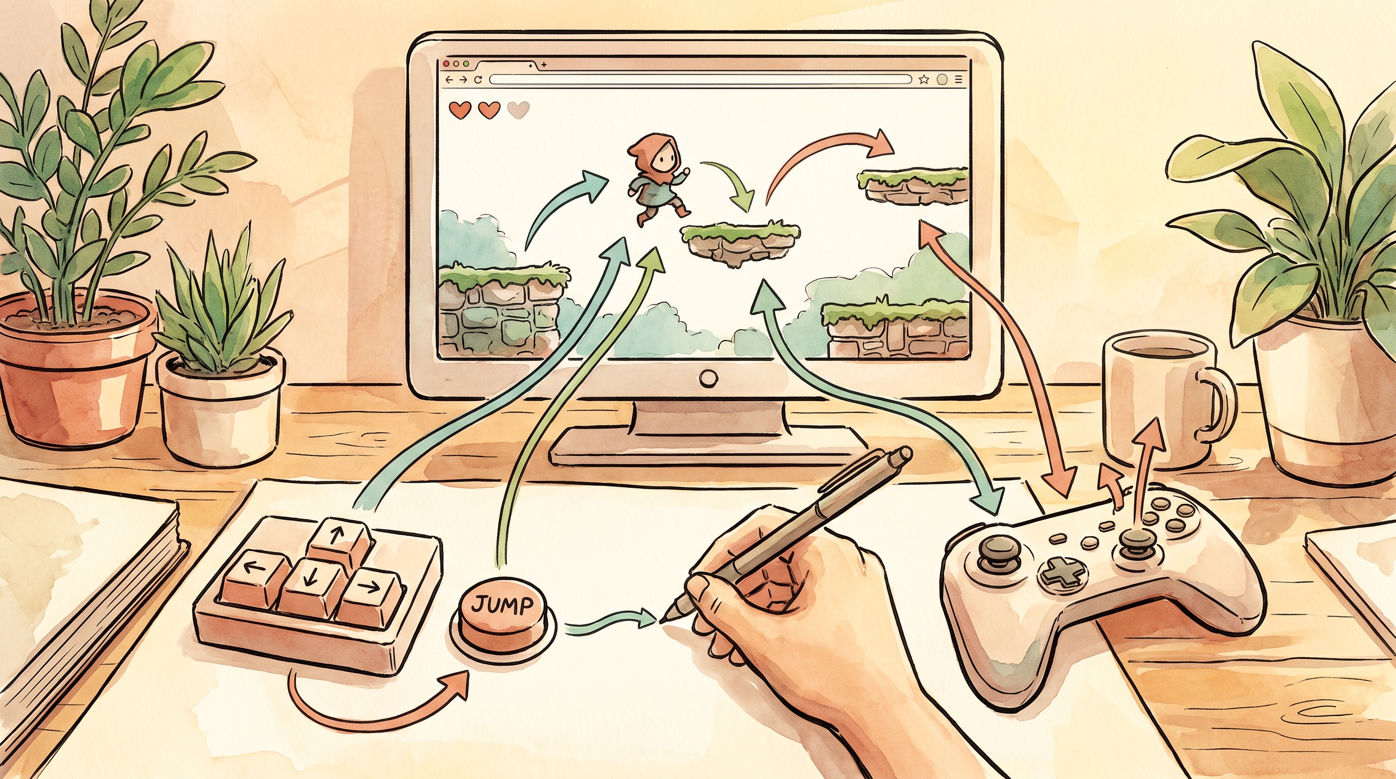 How to Design Controls for Your First Game