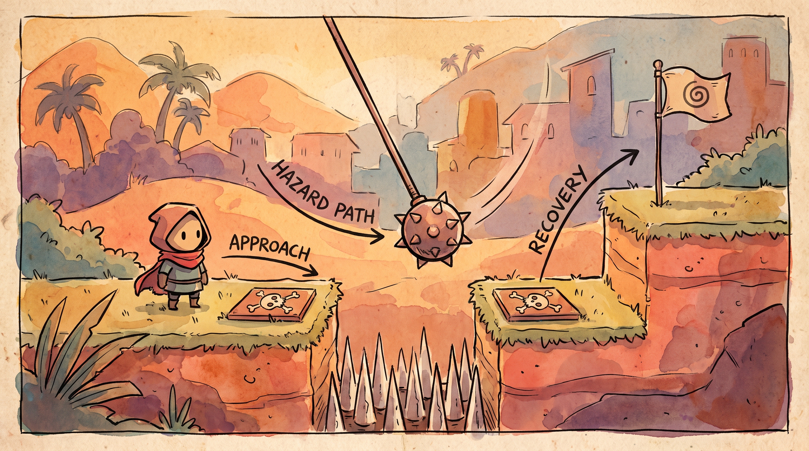 How to Design Hazards for Your First Game