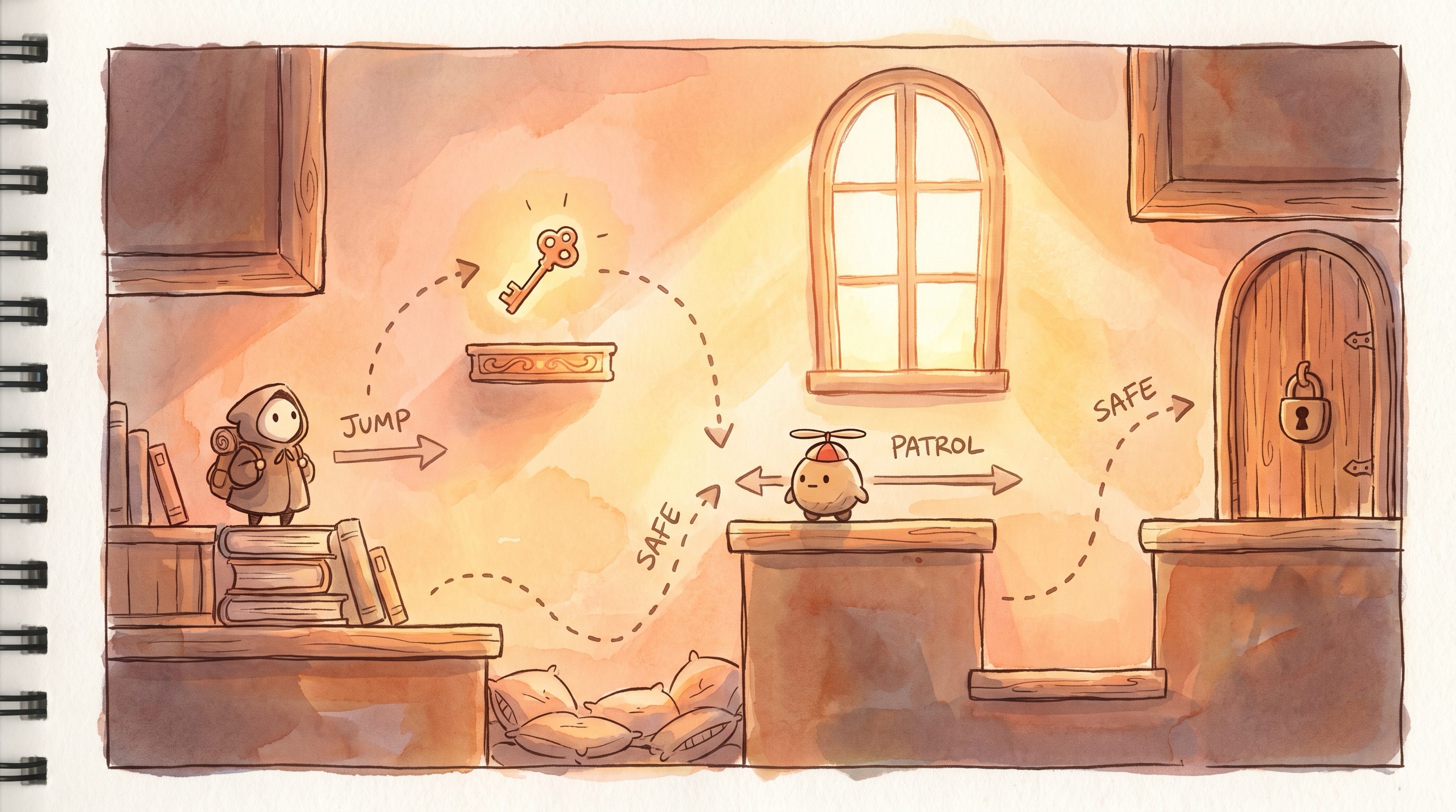 How to Design Keys and Locks for Your First Game