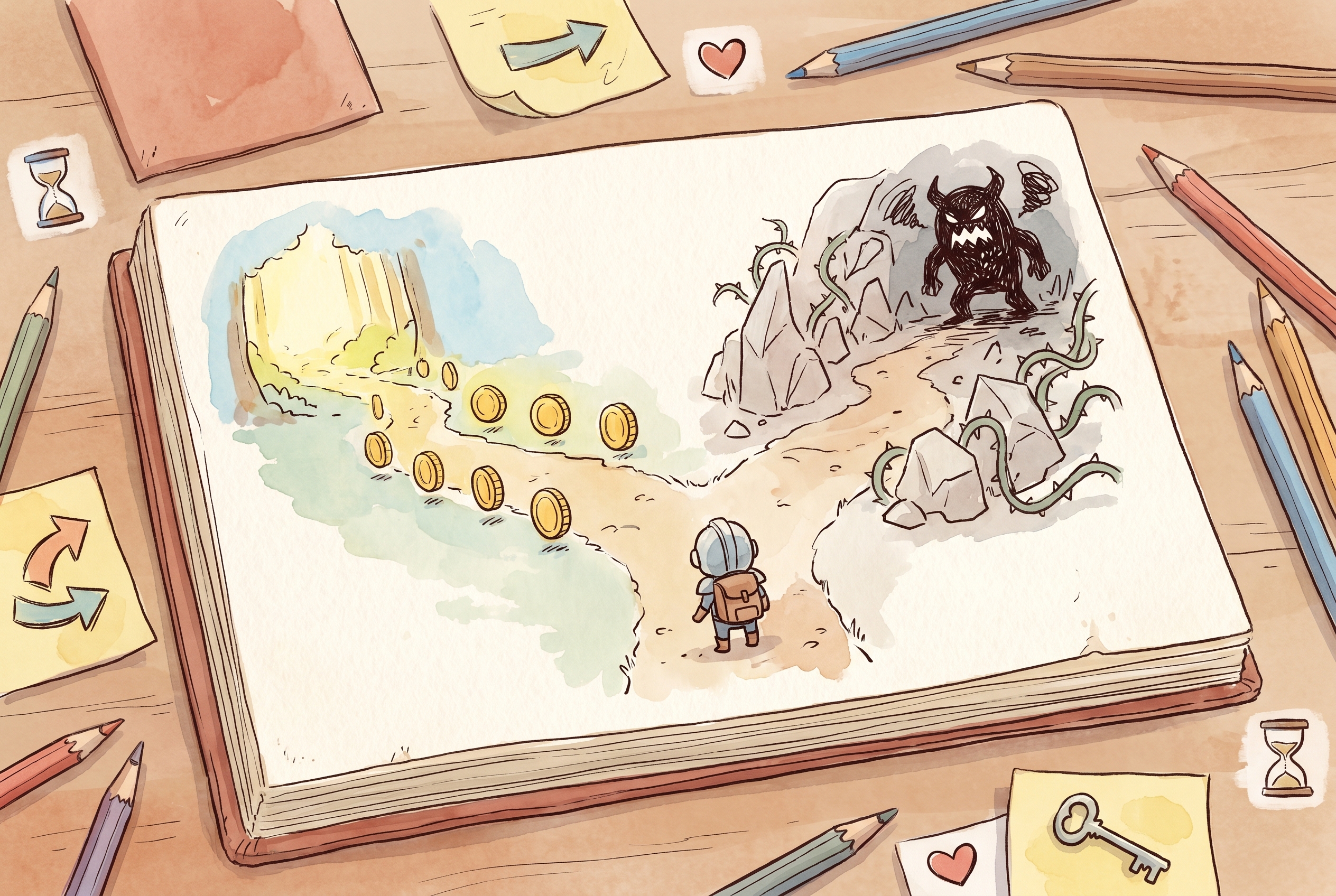 Your First Game Mechanic Should Create a Decision, Not Just an Action